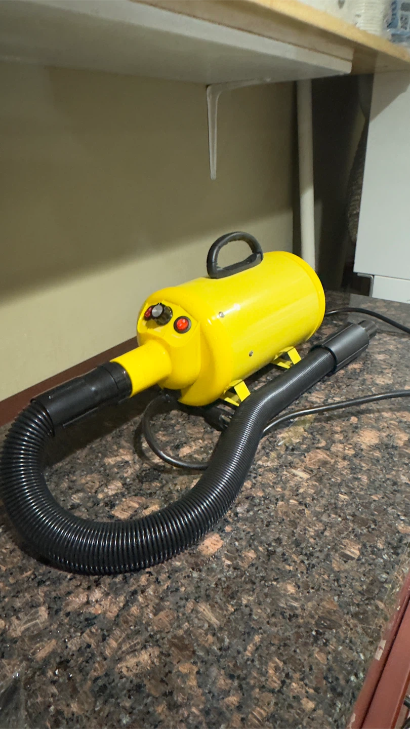Yellow Pet Dog Grooming Hair Dryer