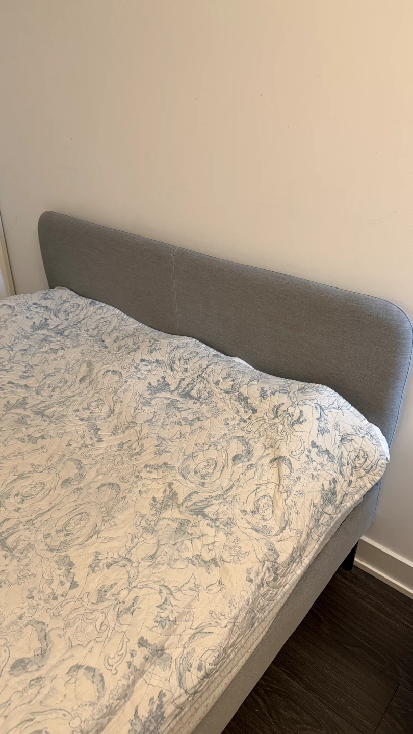 IKEA SLATTUM QUEEN SIZE BED FRAME - photo 2