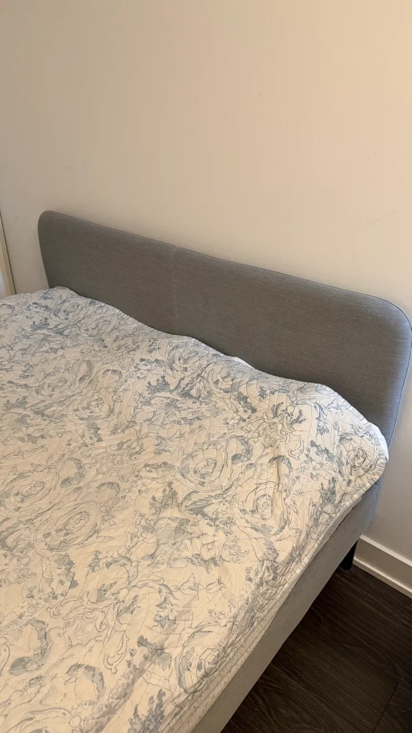 IKEA SLATTUM QUEEN SIZE BED FRAME image indicator(2)