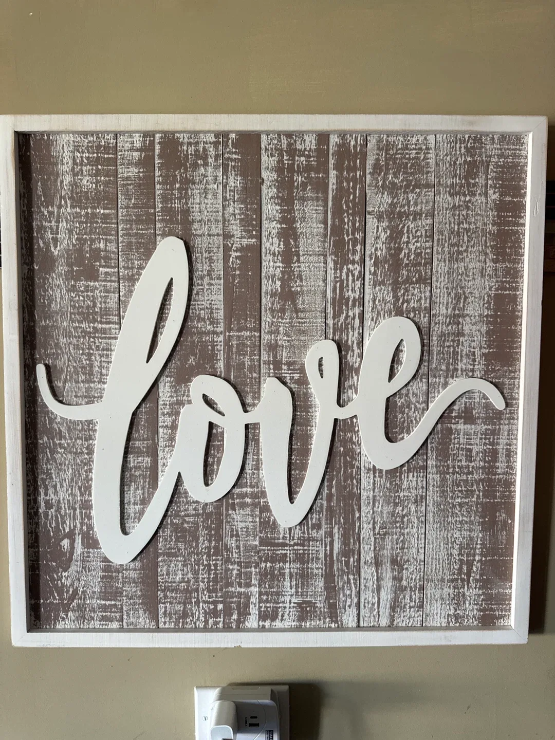 Love Wood Wall Decor thumbnail