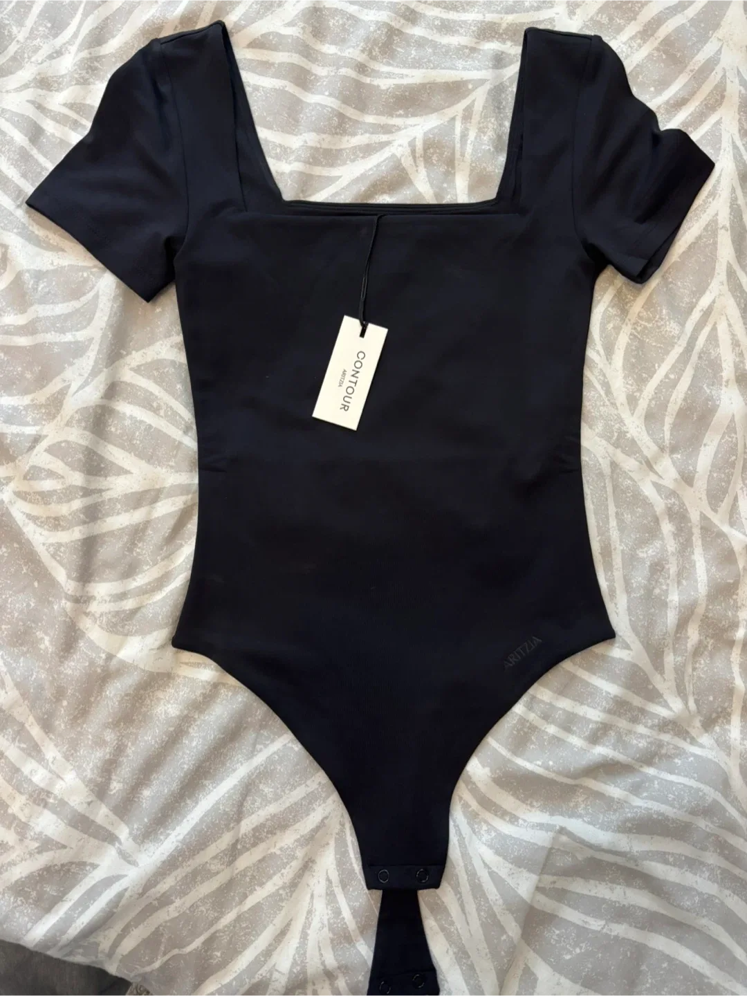 Aritzia Contour Black Bodysuit - Size XS
