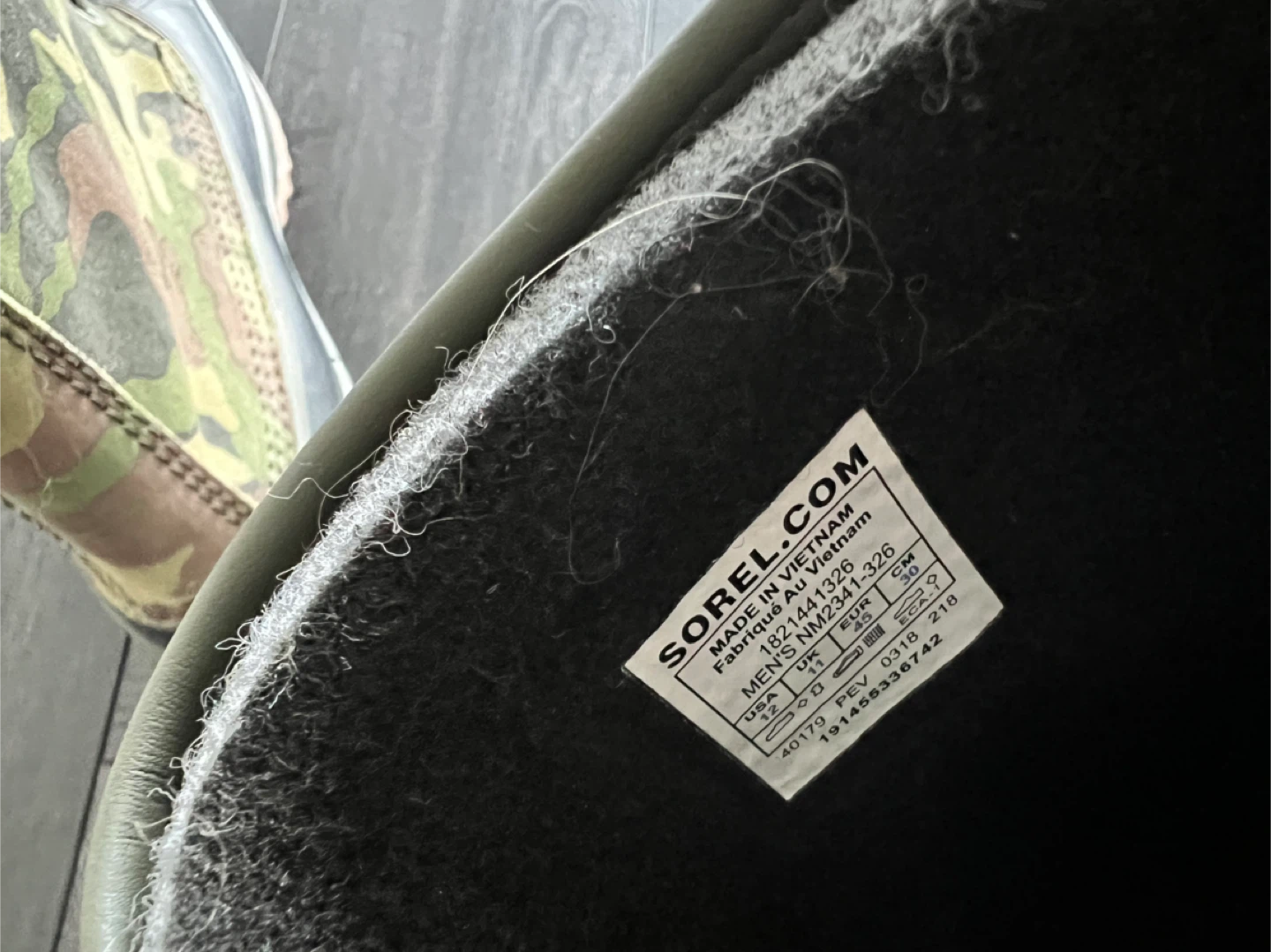 NEW SOREL premium camo men's - photo 5