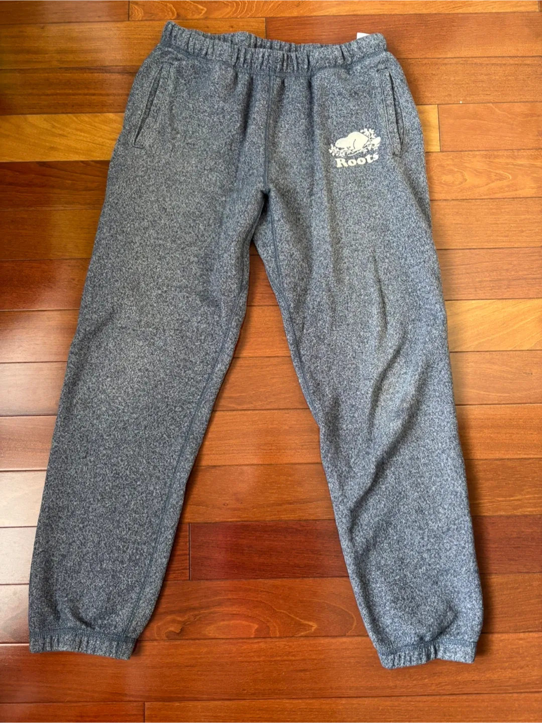 Men’s Roots Navy Sweatpants - Size S