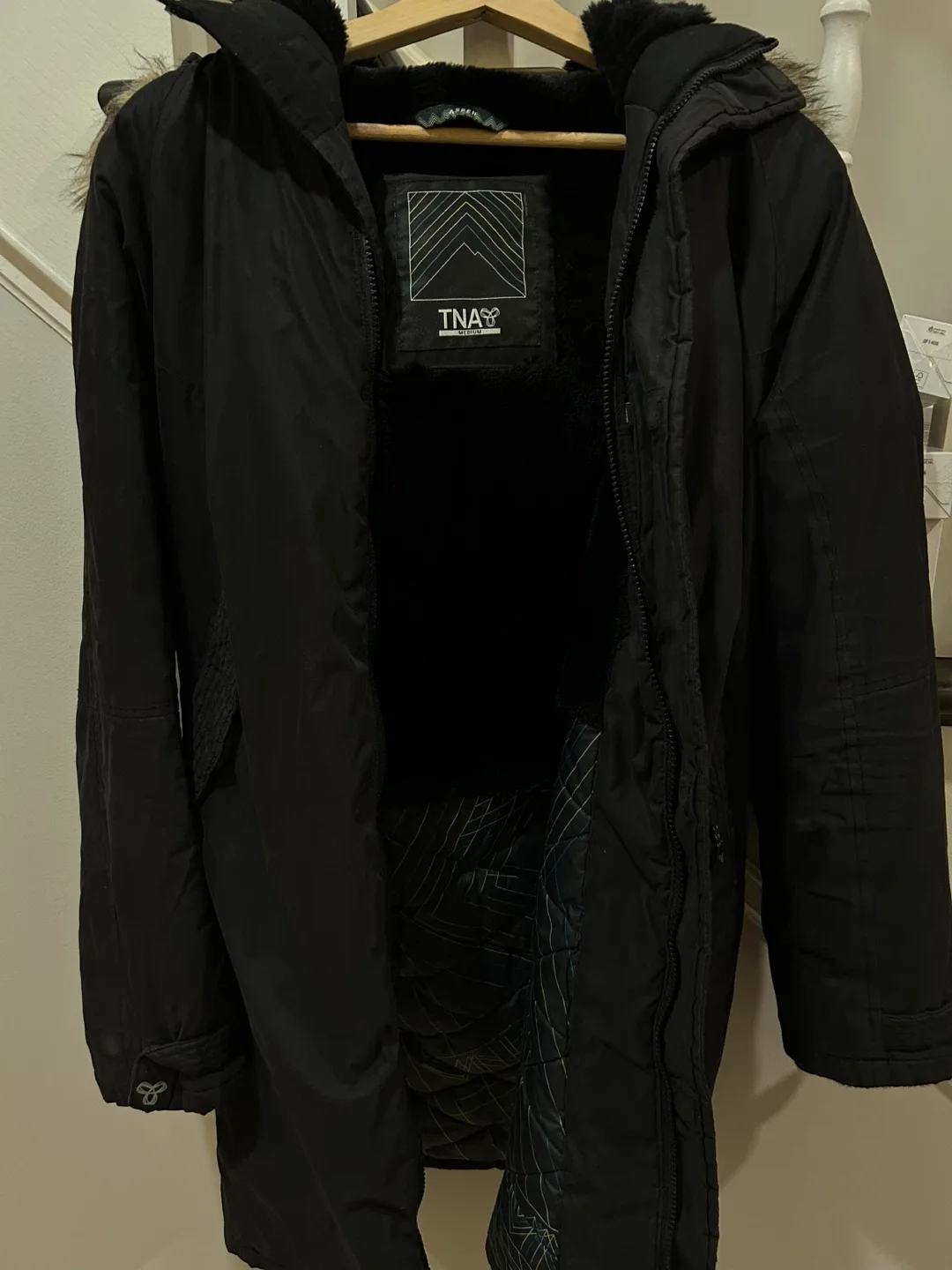 TNA Black Winter Jacket image indicator(2)