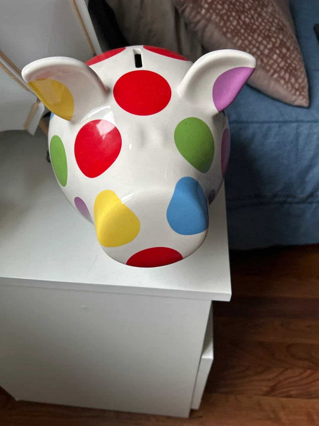 Salt & Pepper Polka Dot Piggy Bank image indicator(3)