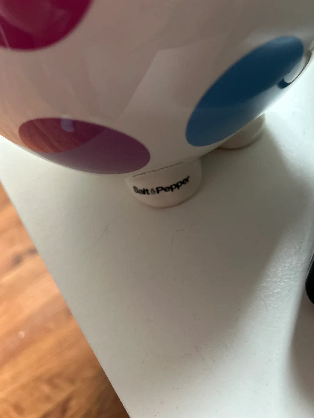 Salt & Pepper Polka Dot Piggy Bank image indicator(2)