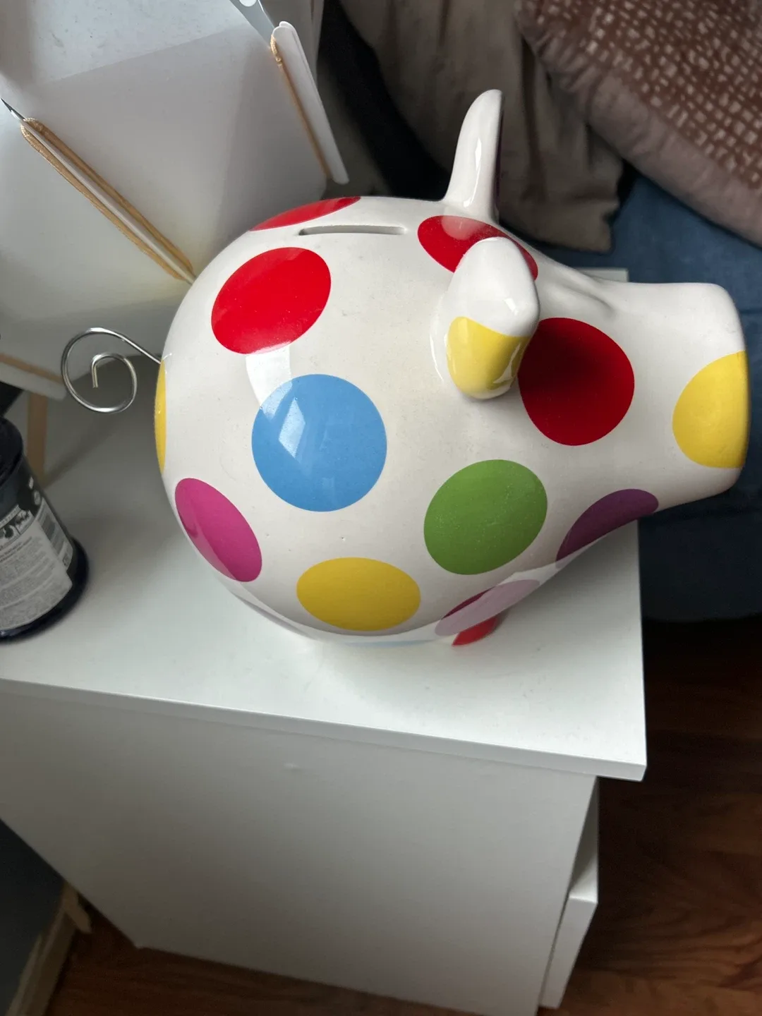 Salt & Pepper Polka Dot Piggy Bank image indicator(4)