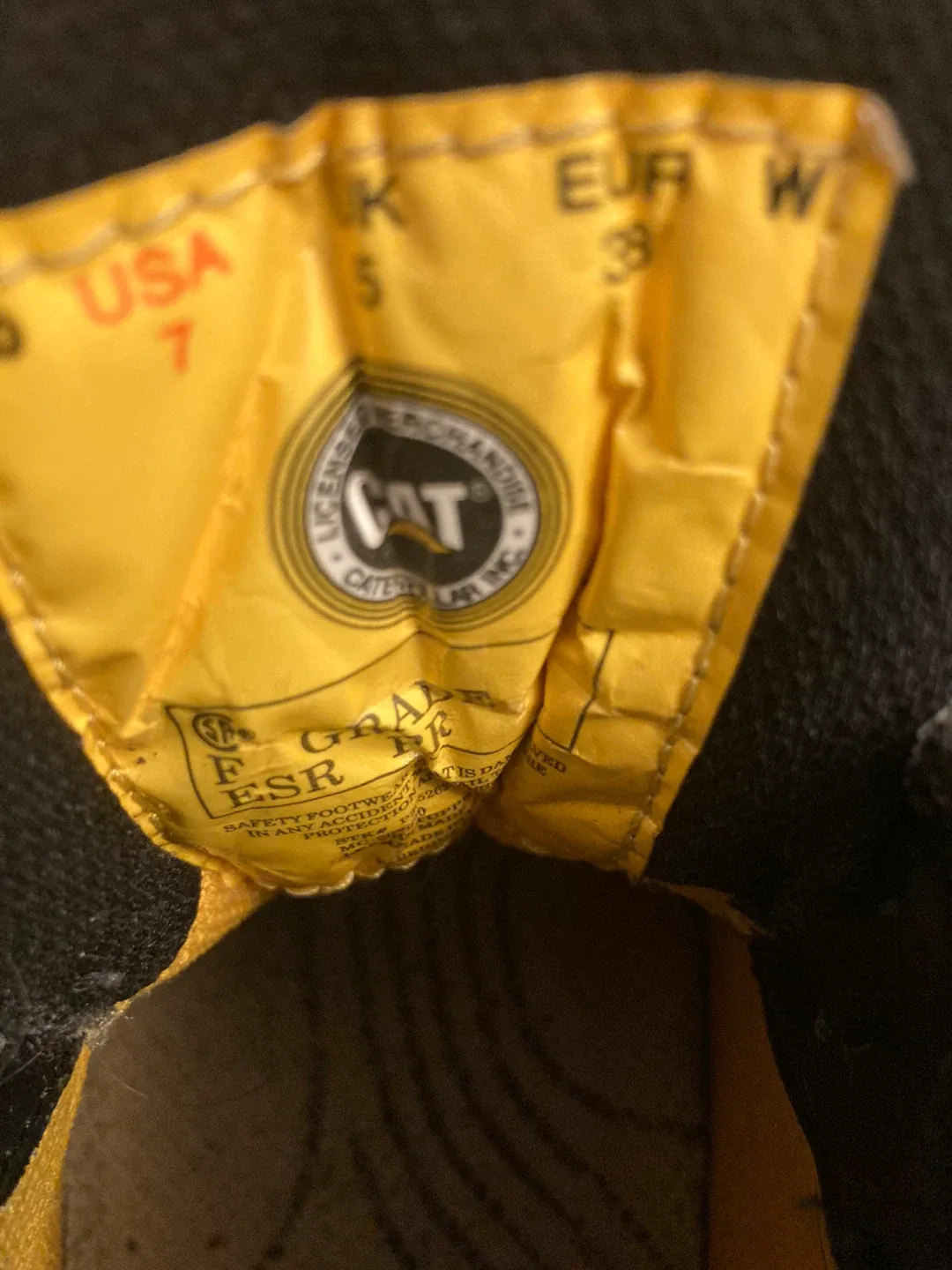 Caterpillar Composite Toe Work Boots - Size 7 image indicator(5)