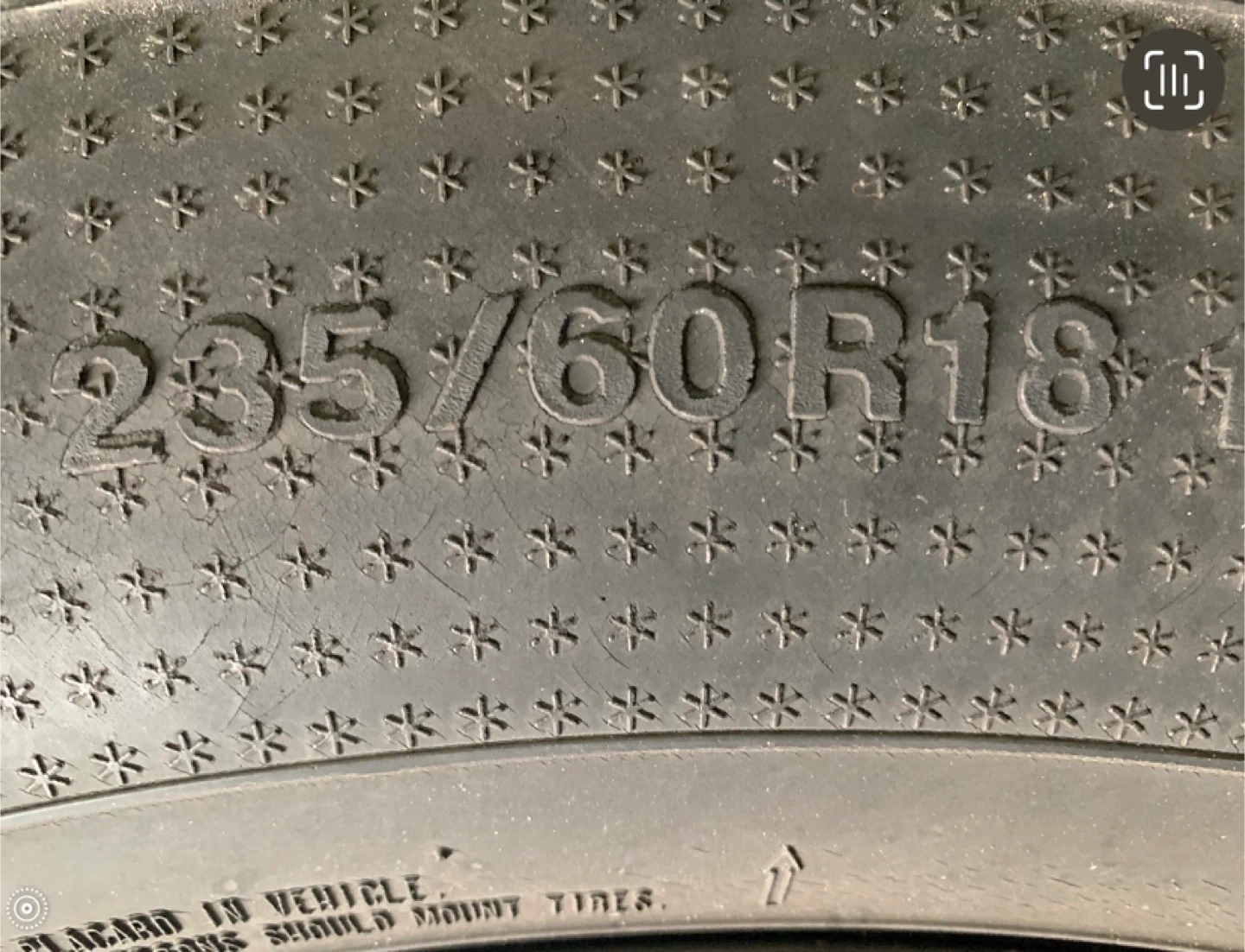 Set of 4 Rims & Tires235/60R18 - photo 3