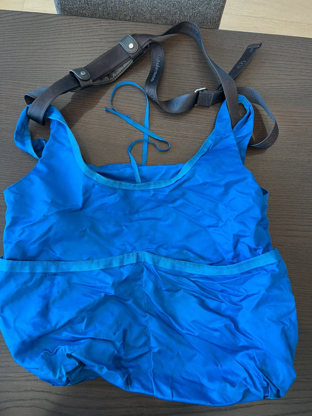 Lululemon Blue Yoga Bag image indicator(3)