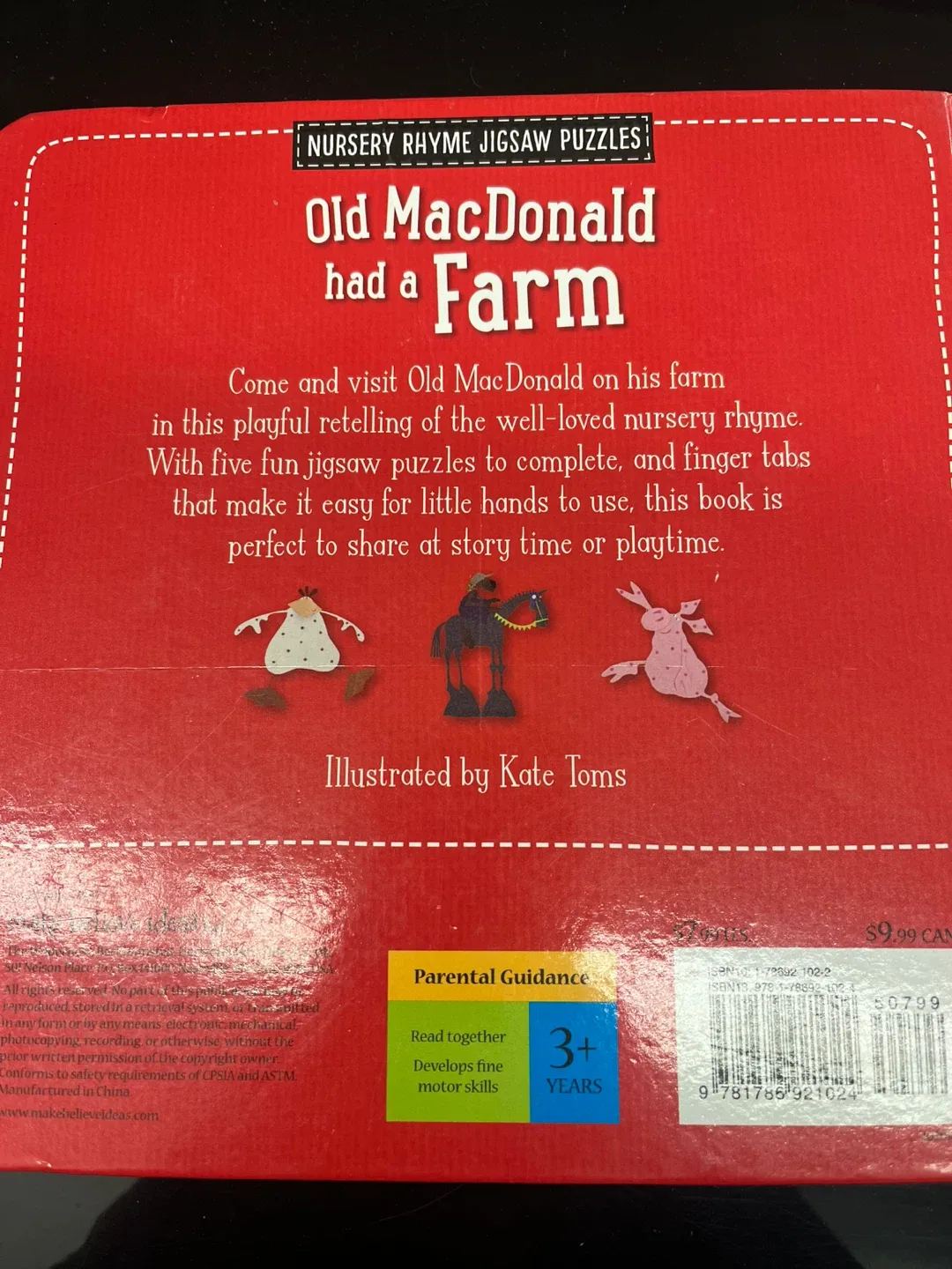 Nursery Rhyme Jigsaw Puzzles: Old MacDonald had a Farm image indicator(7)