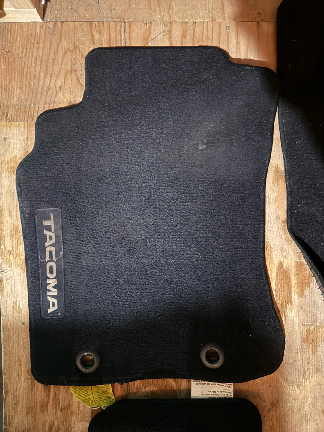 Toyota Tacoma Floor Mats - Black