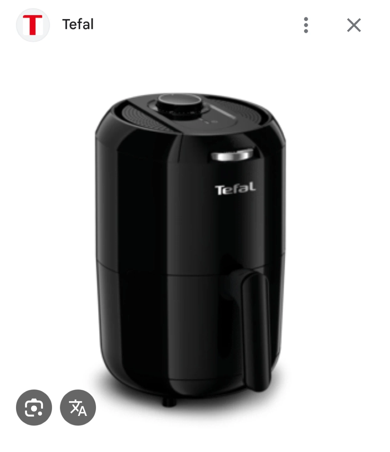 T-Fal Black Air Fryer