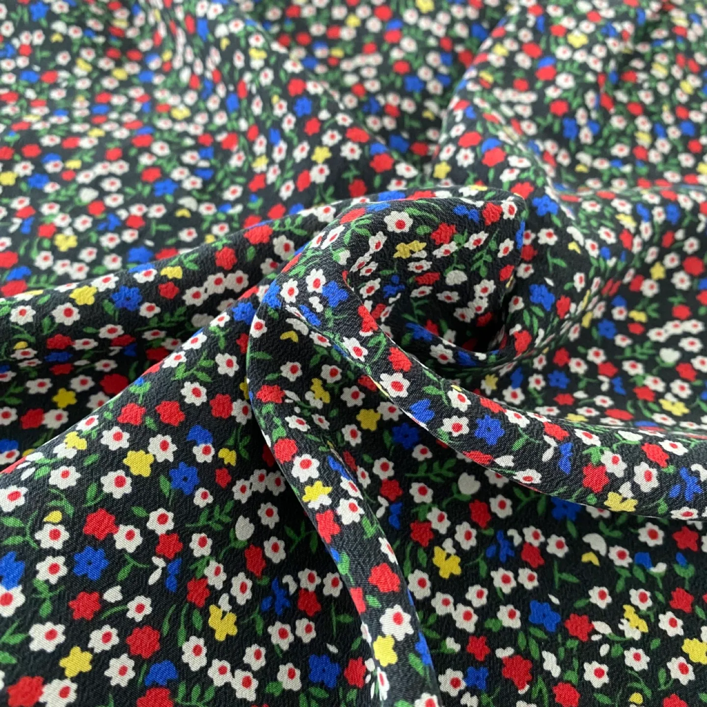 Equipment Floral Ditsy Print 100% Silk Blouse image indicator(6)