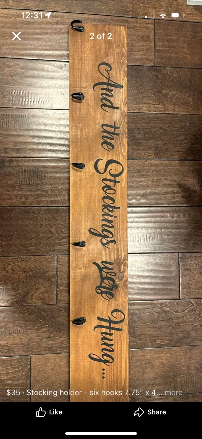 Stocking Holder - Six Hooks image indicator(2)