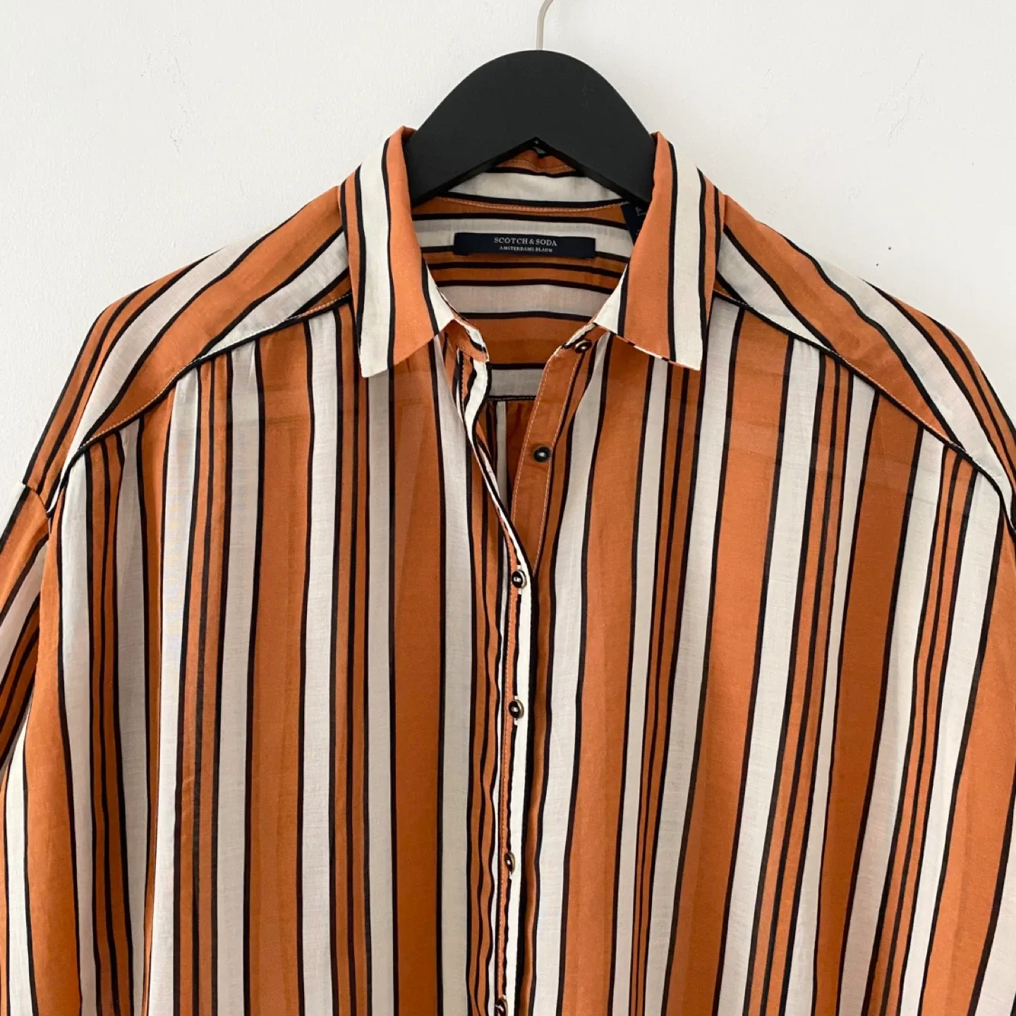 Scotch and Soda Striped Button-Up Shirt image indicator(3)