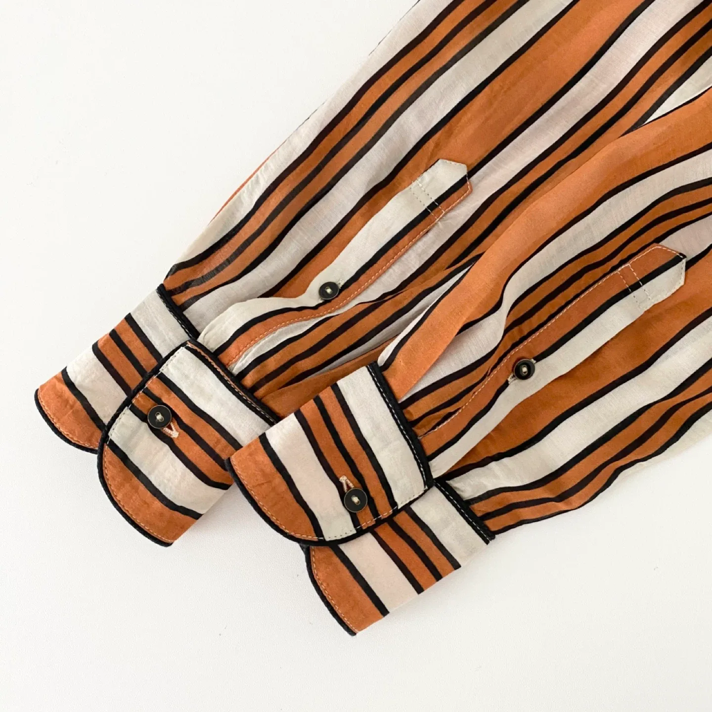 Scotch and Soda Striped Button-Up Shirt image indicator(5)