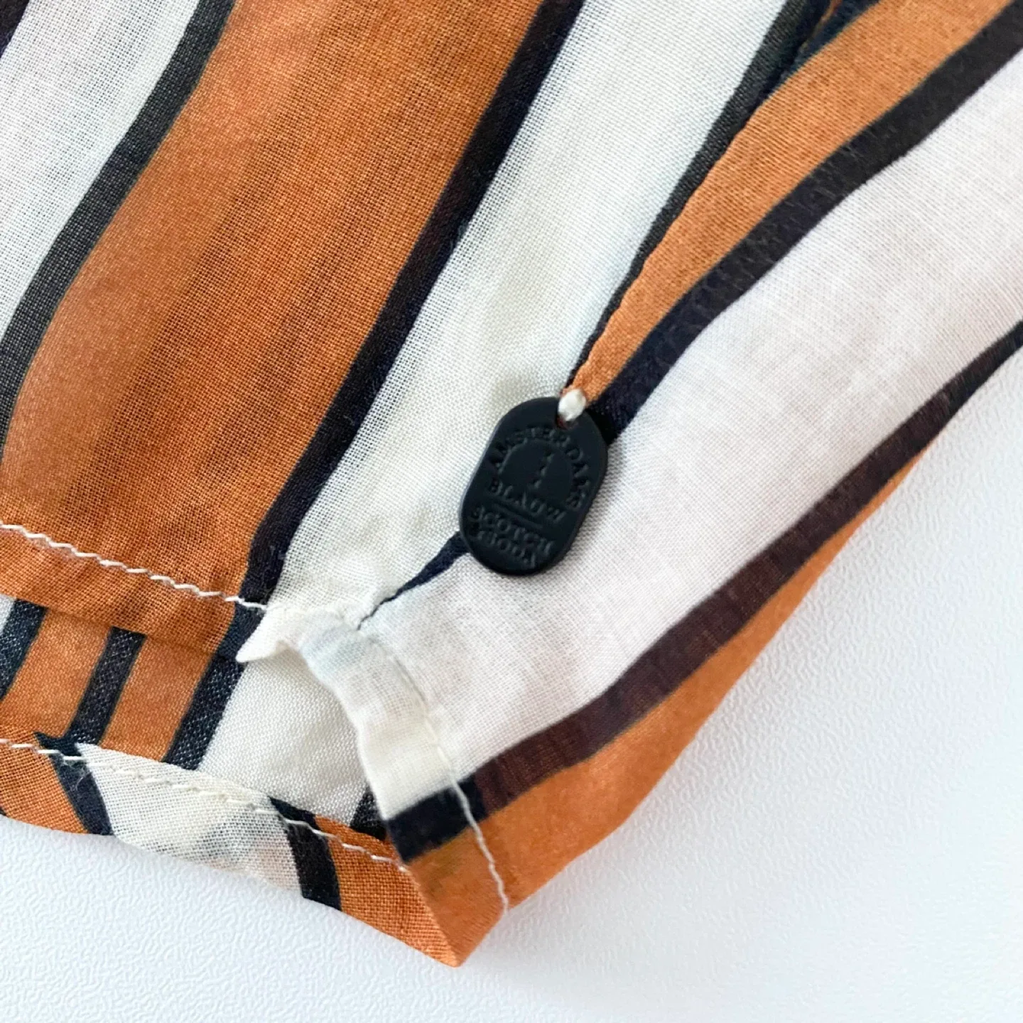 Scotch and Soda Striped Button-Up Shirt image indicator(6)