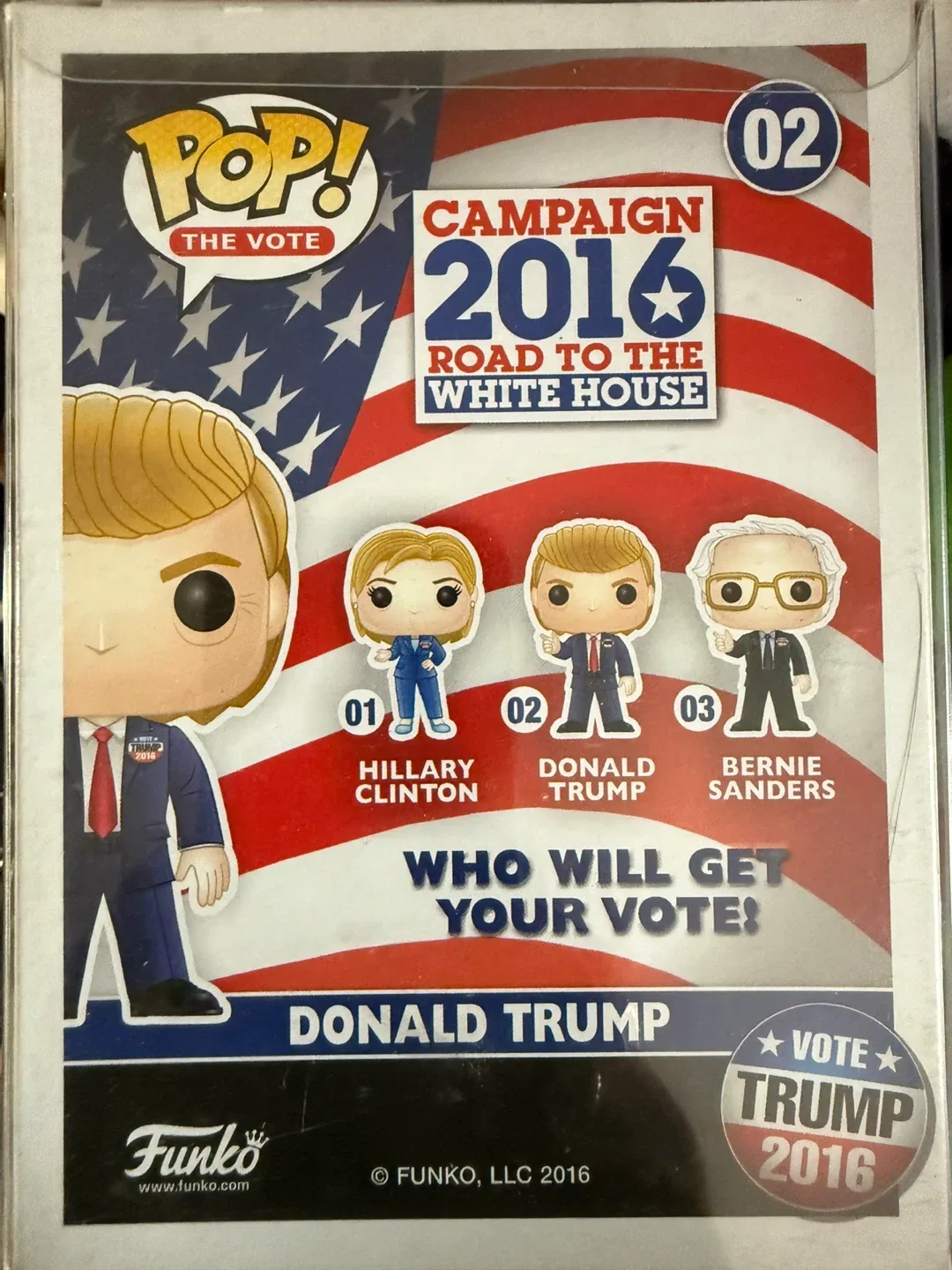 Funko Pop! Donald Trump Vinyl Figure image indicator(2)