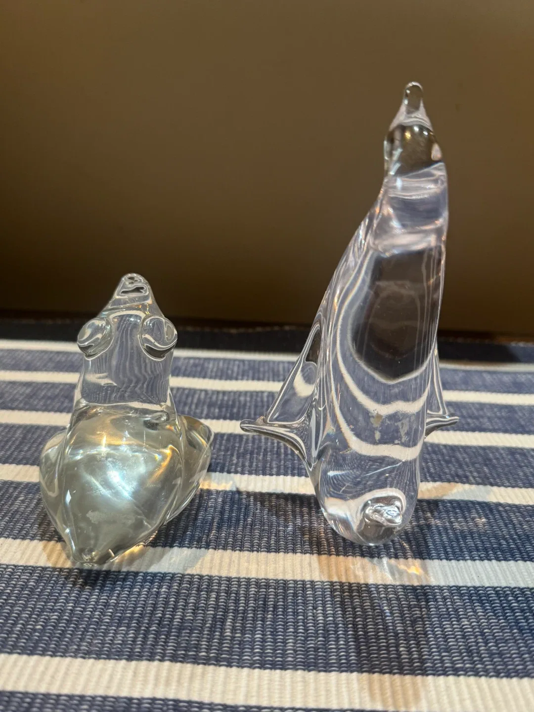 Decorative glass figurines/ paperweights( $25 each ) image indicator(3)