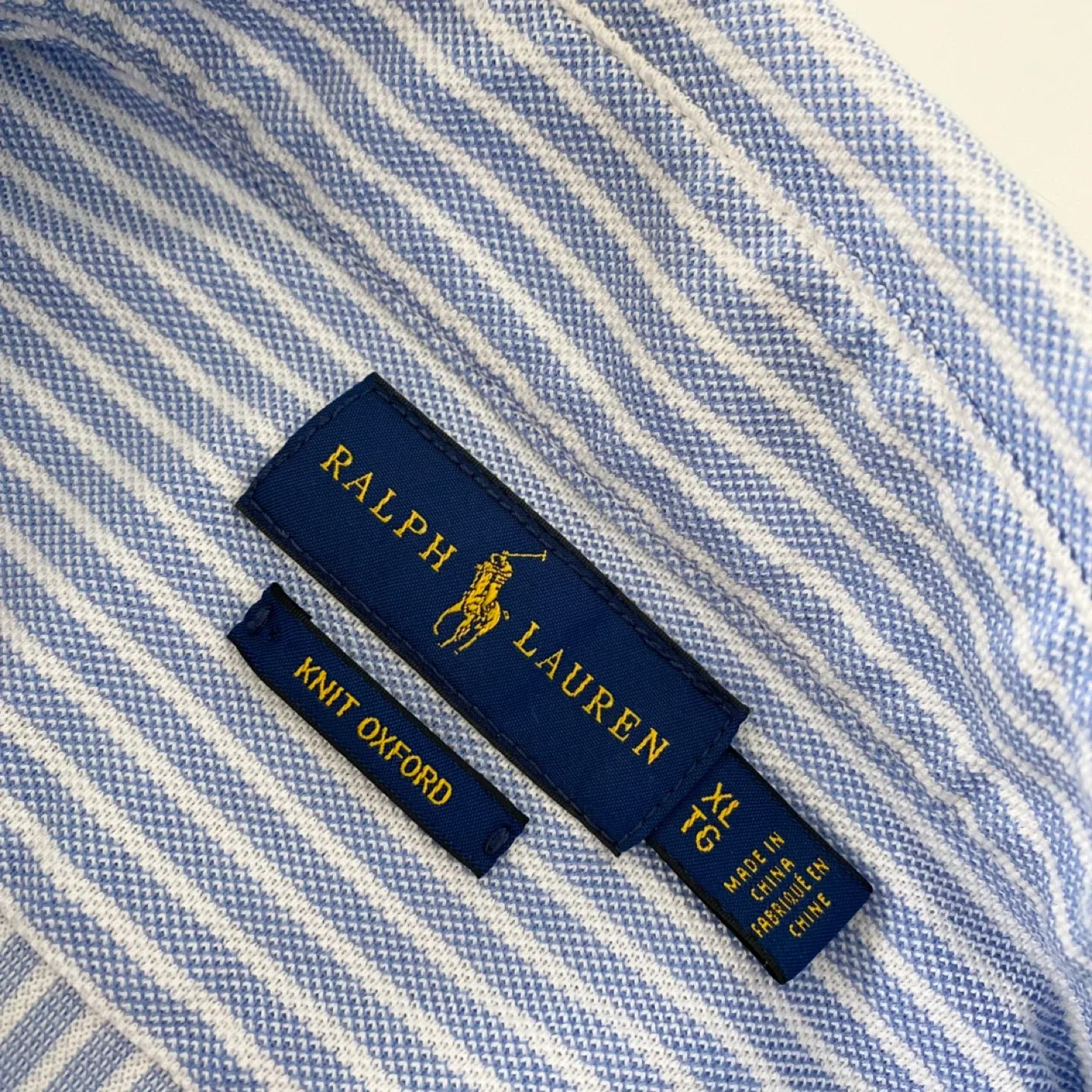 Ralph Lauren Knit Oxford Button-Up Shirt image indicator(9)