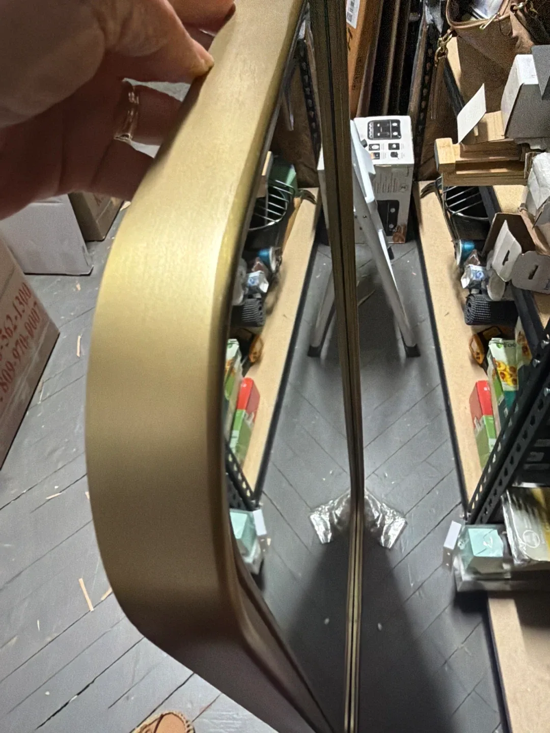 OptiTurn LP Gold Framed Mirror image indicator(4)