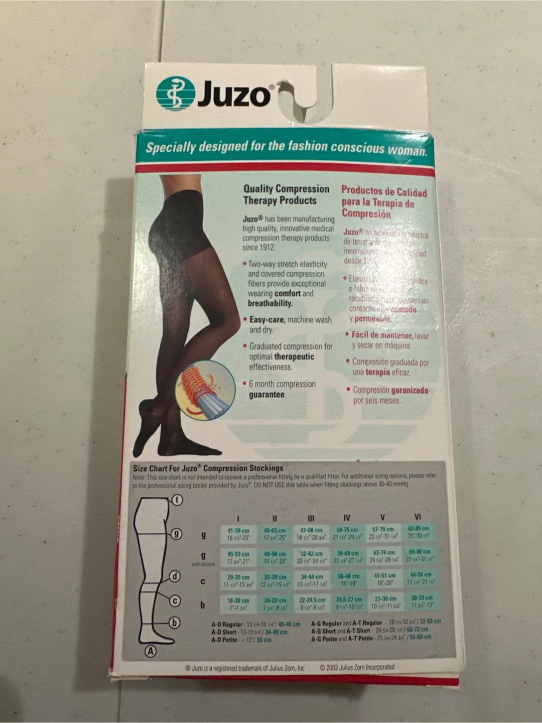 Juzo 2501 AG II Full Thigh Stocking - Mink image indicator(3)