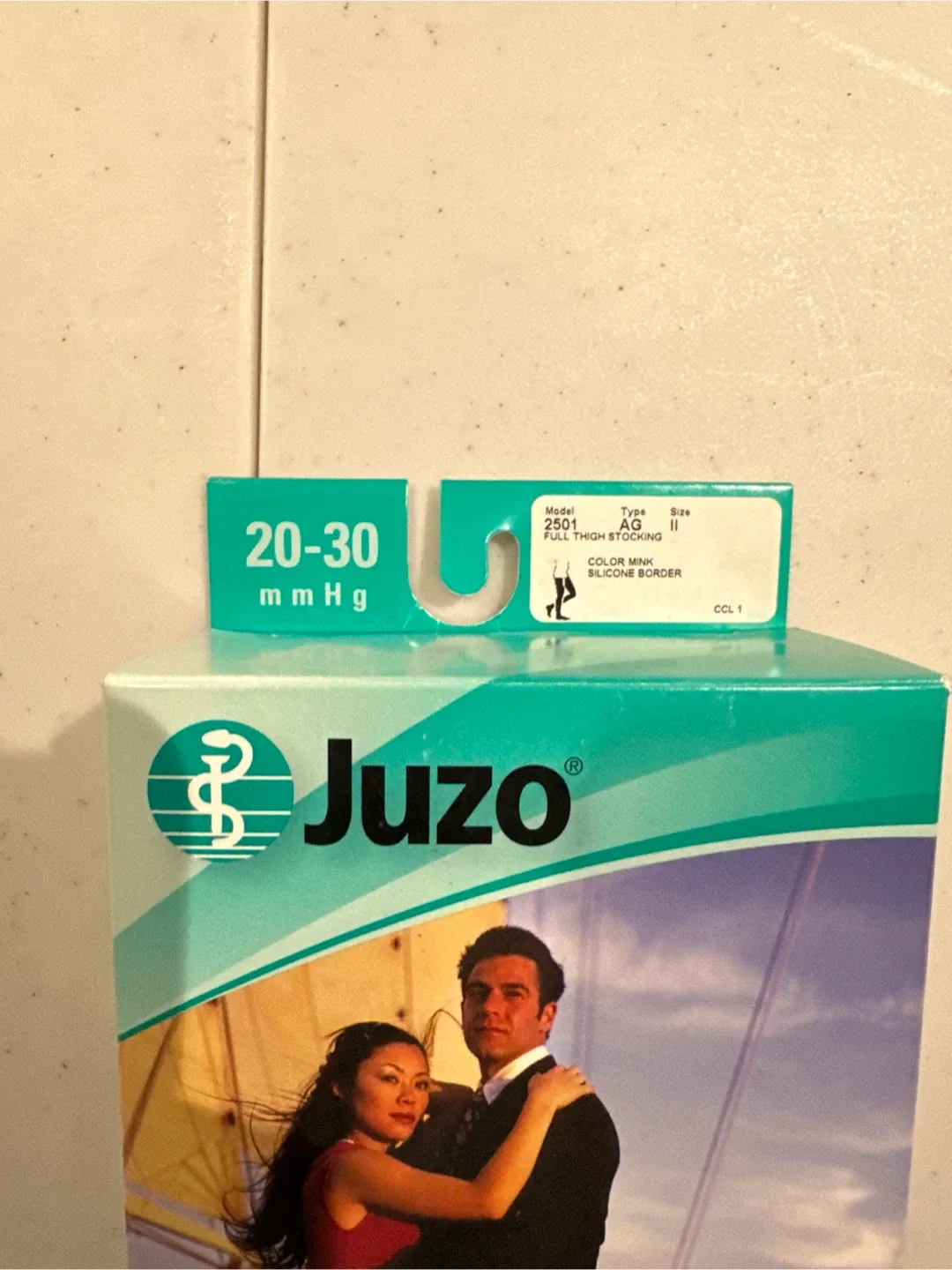 Juzo 2501 AG II Full Thigh Stocking - Mink image indicator(2)