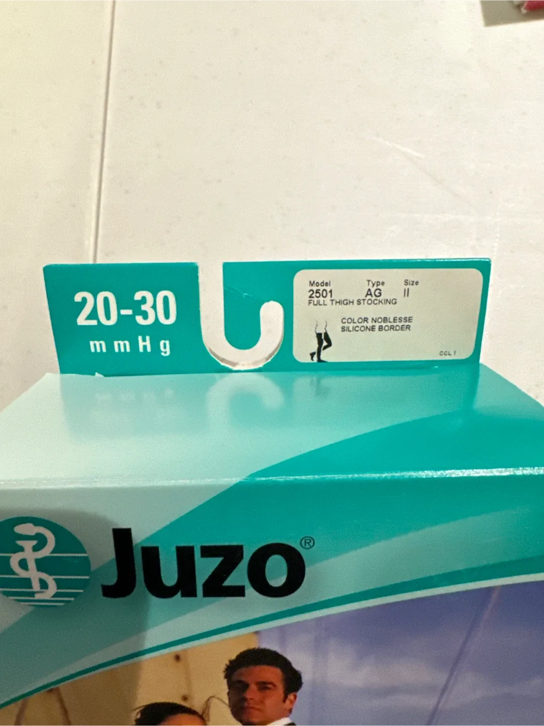 Juzo Attractive Compression Stockings, Size II, Noblesse image indicator(2)