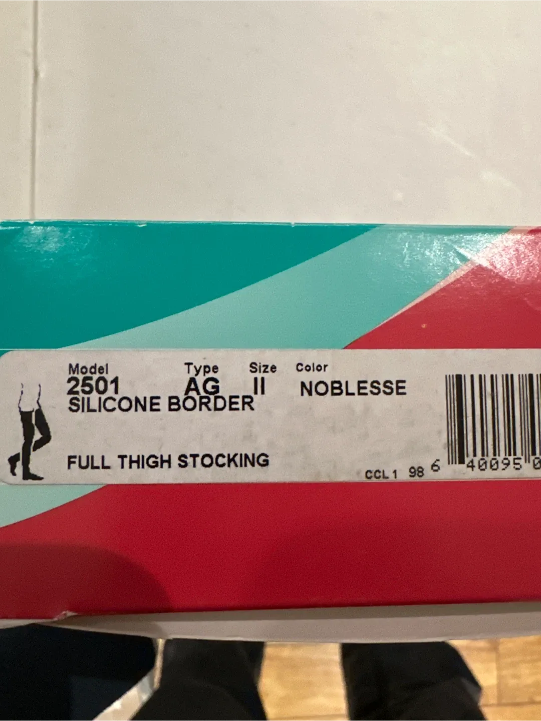 Juzo Attractive Compression Stockings, Size II, Noblesse image indicator(3)