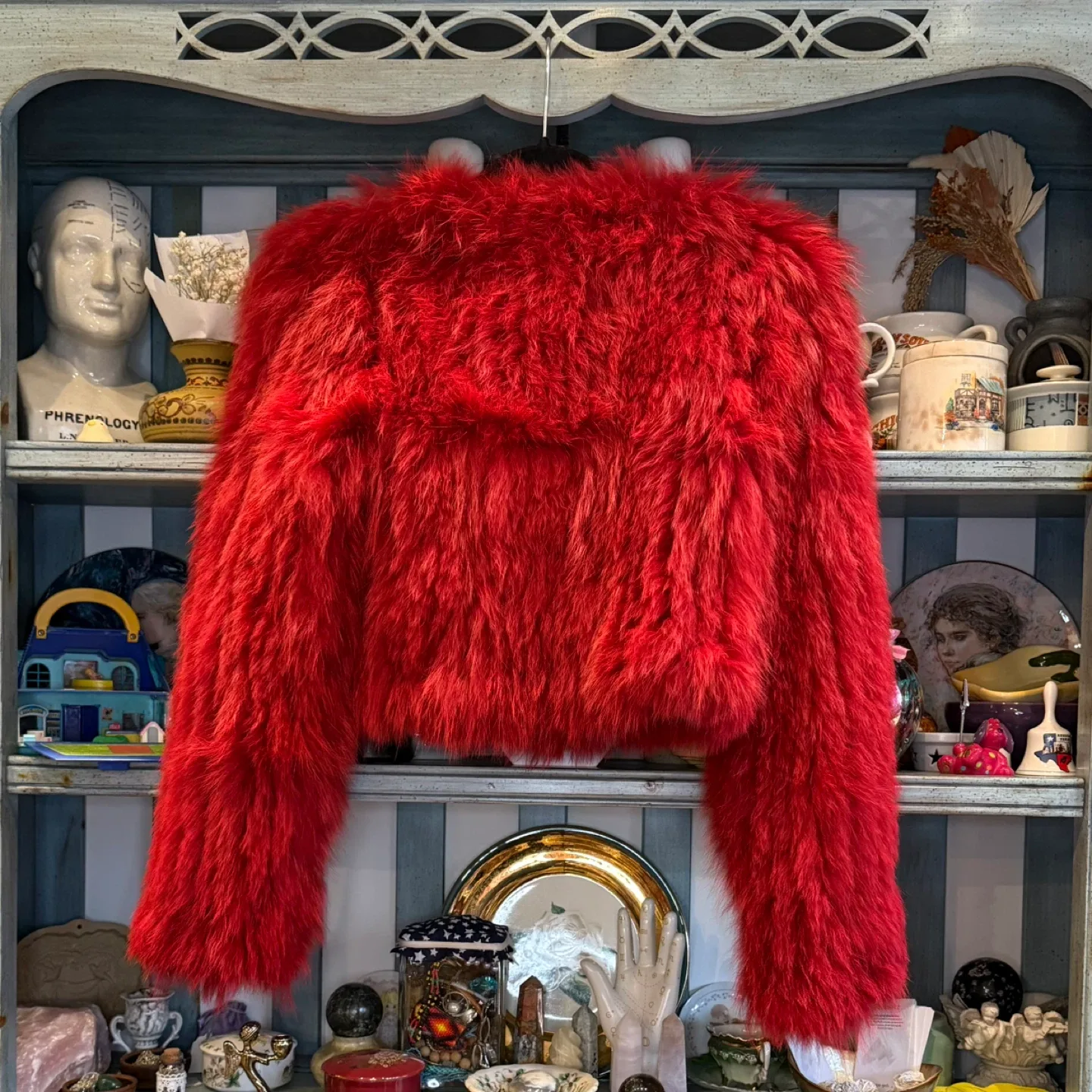 Red Fox Fur Jacket image indicator(2)
