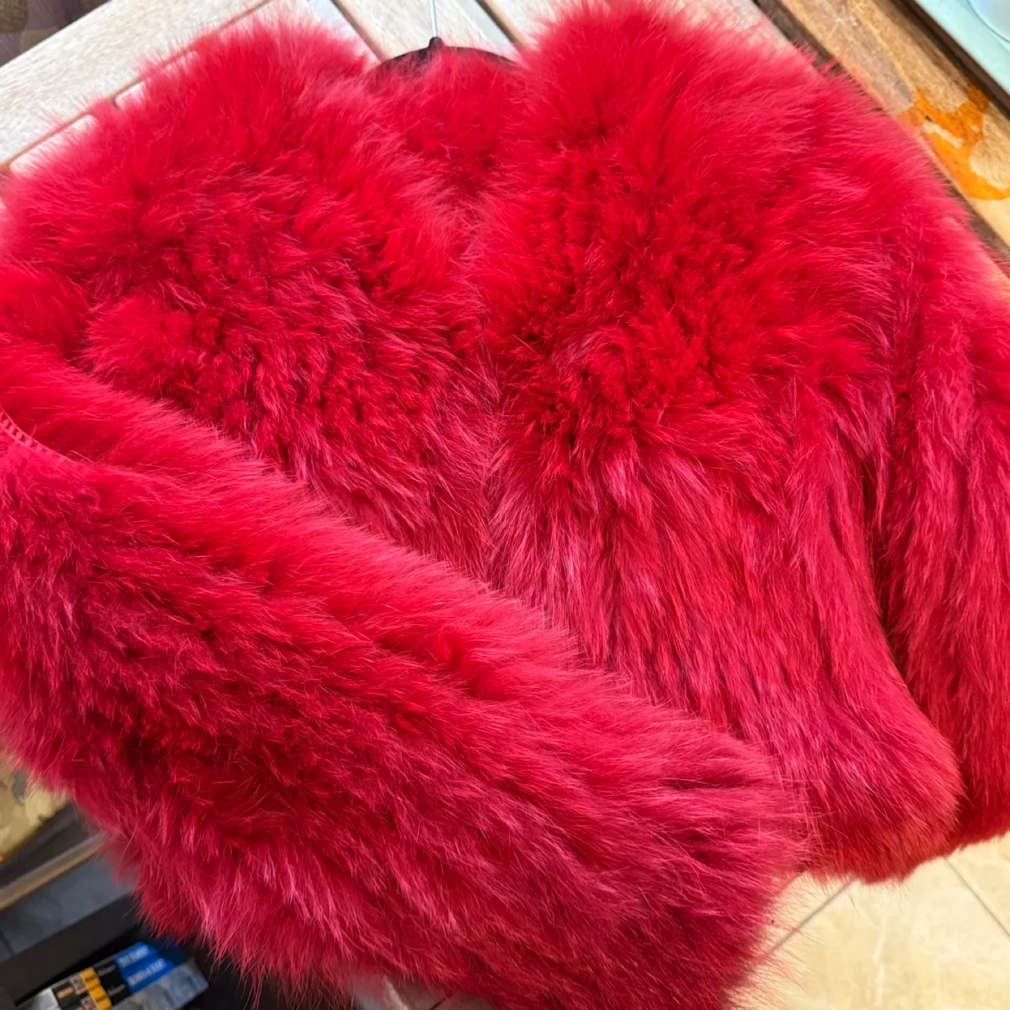 Red Fox Fur Jacket image indicator(3)