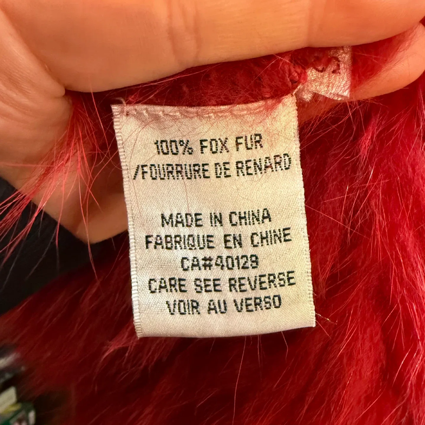 Red Fox Fur Jacket image indicator(4)