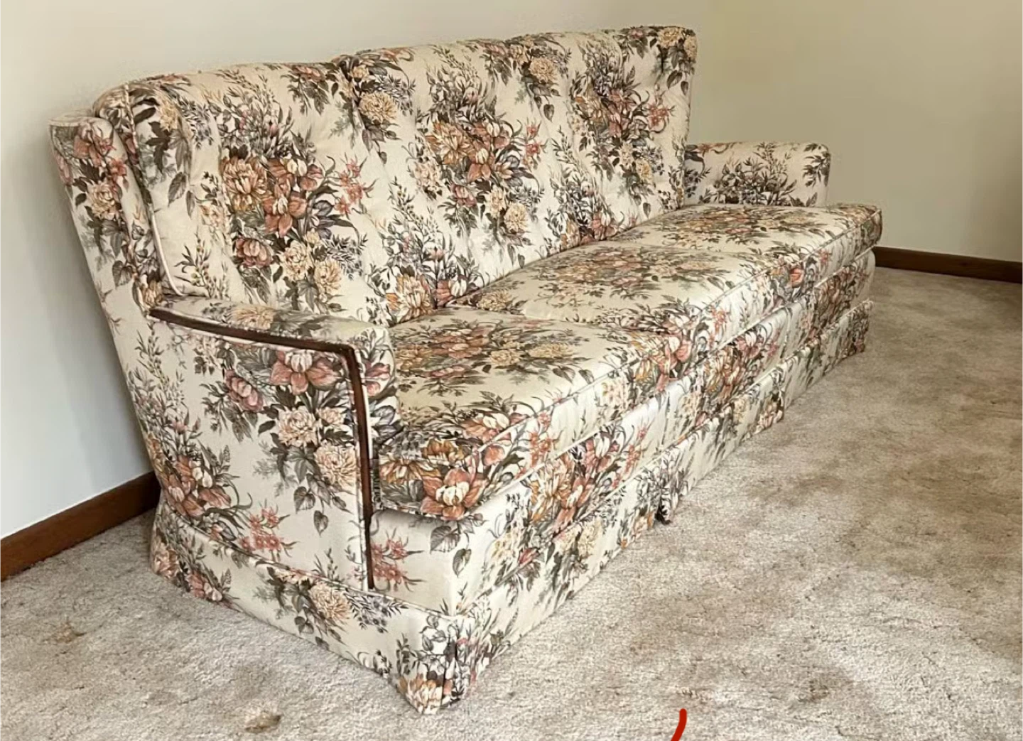 Floral Sofa by Sklar Peppler