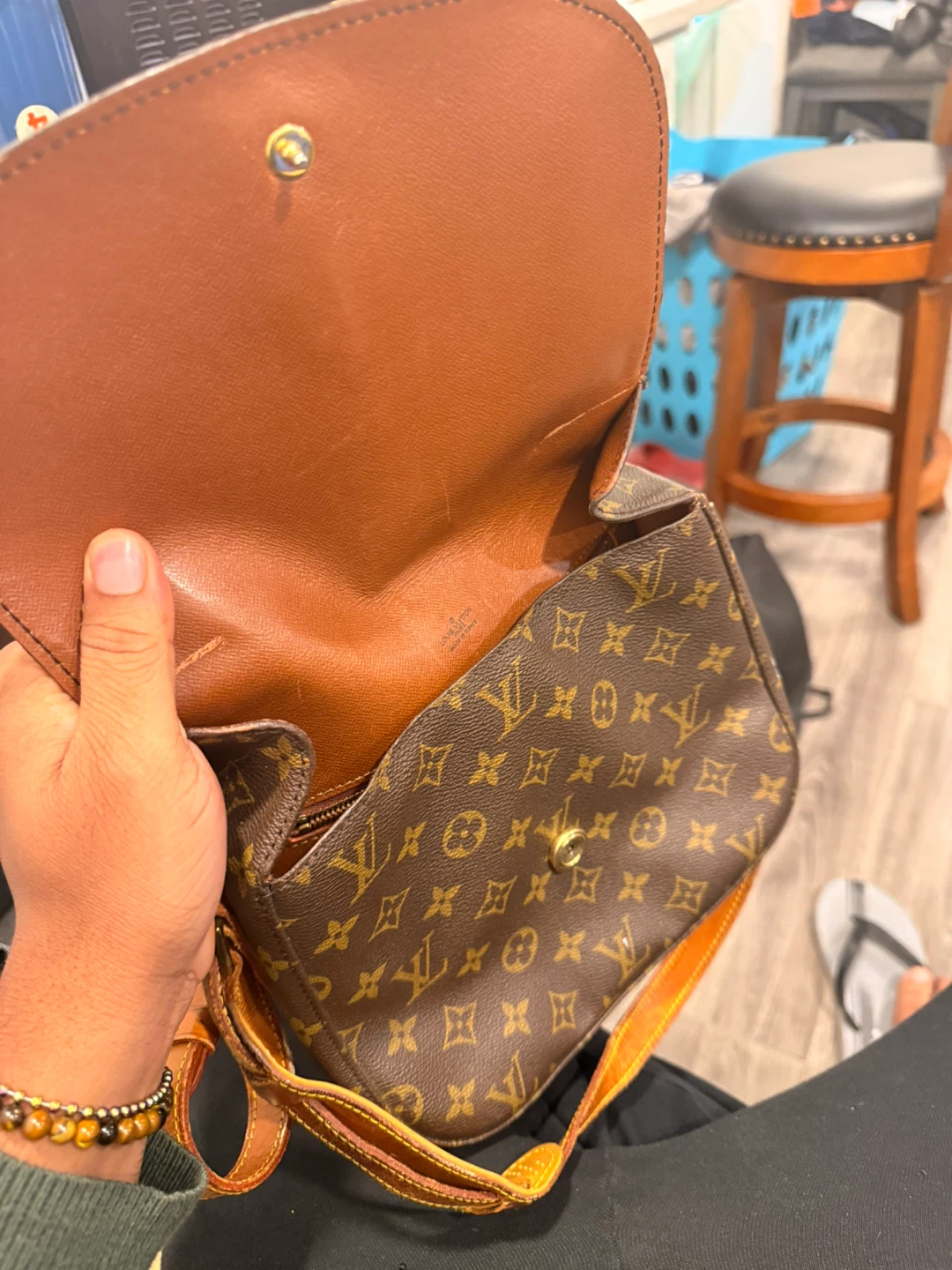 Louis Vuitton Monogram Leather Crossbody Bag - photo 2