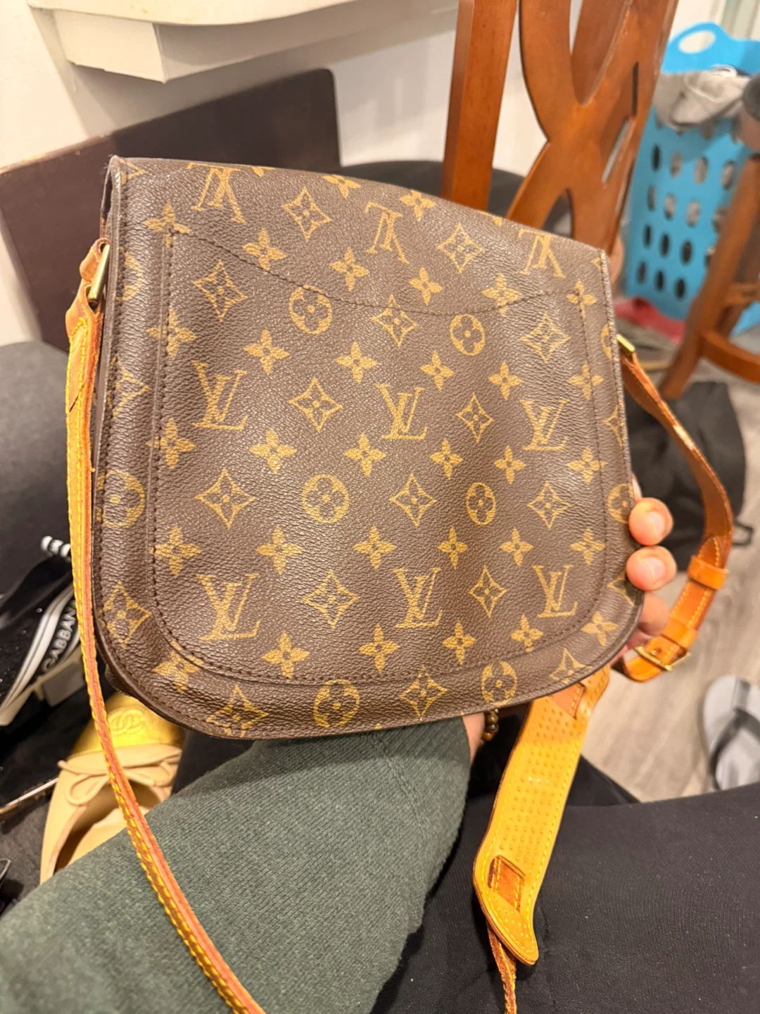 Louis Vuitton Monogram Leather Crossbody Bag - photo 3