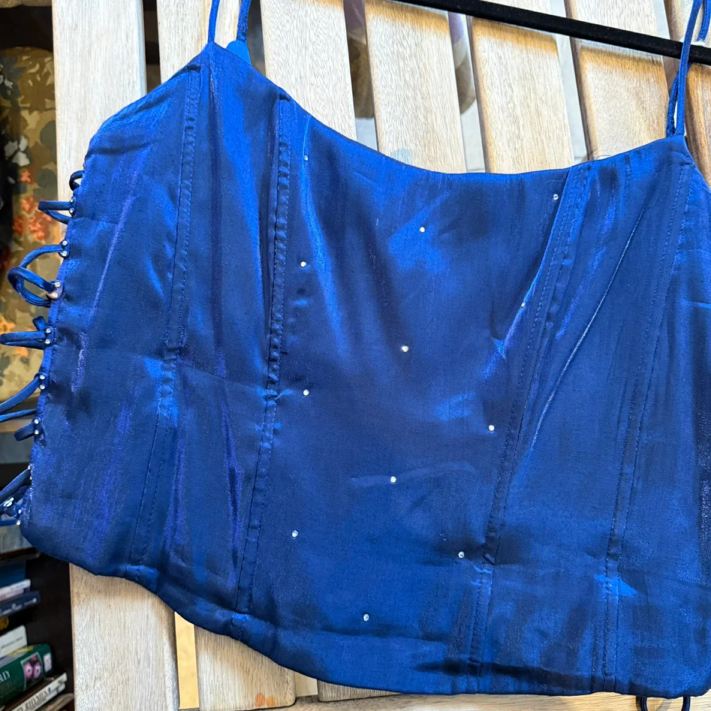 Blue Corset Top - Size 2XL image indicator(3)