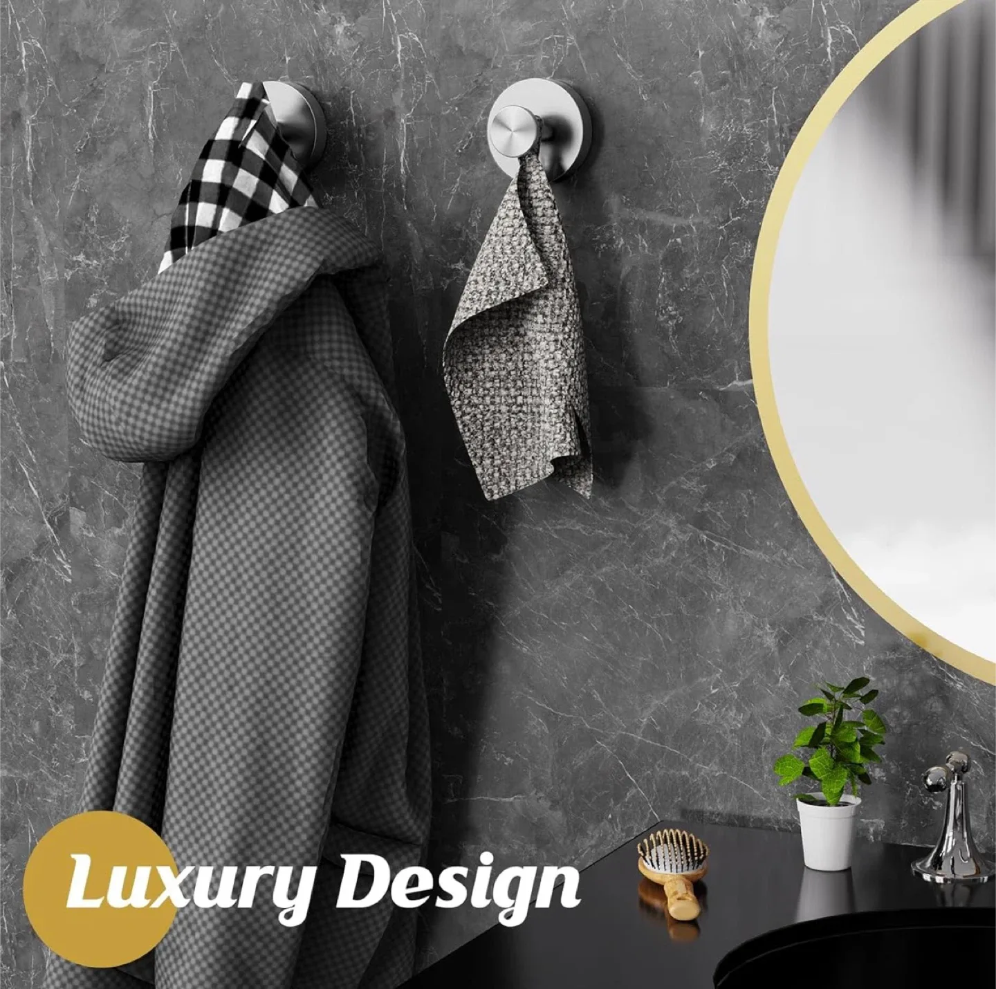 NEW Suction Cup Hooks - Heavy Duty, Twist Lock Design image indicator(6)