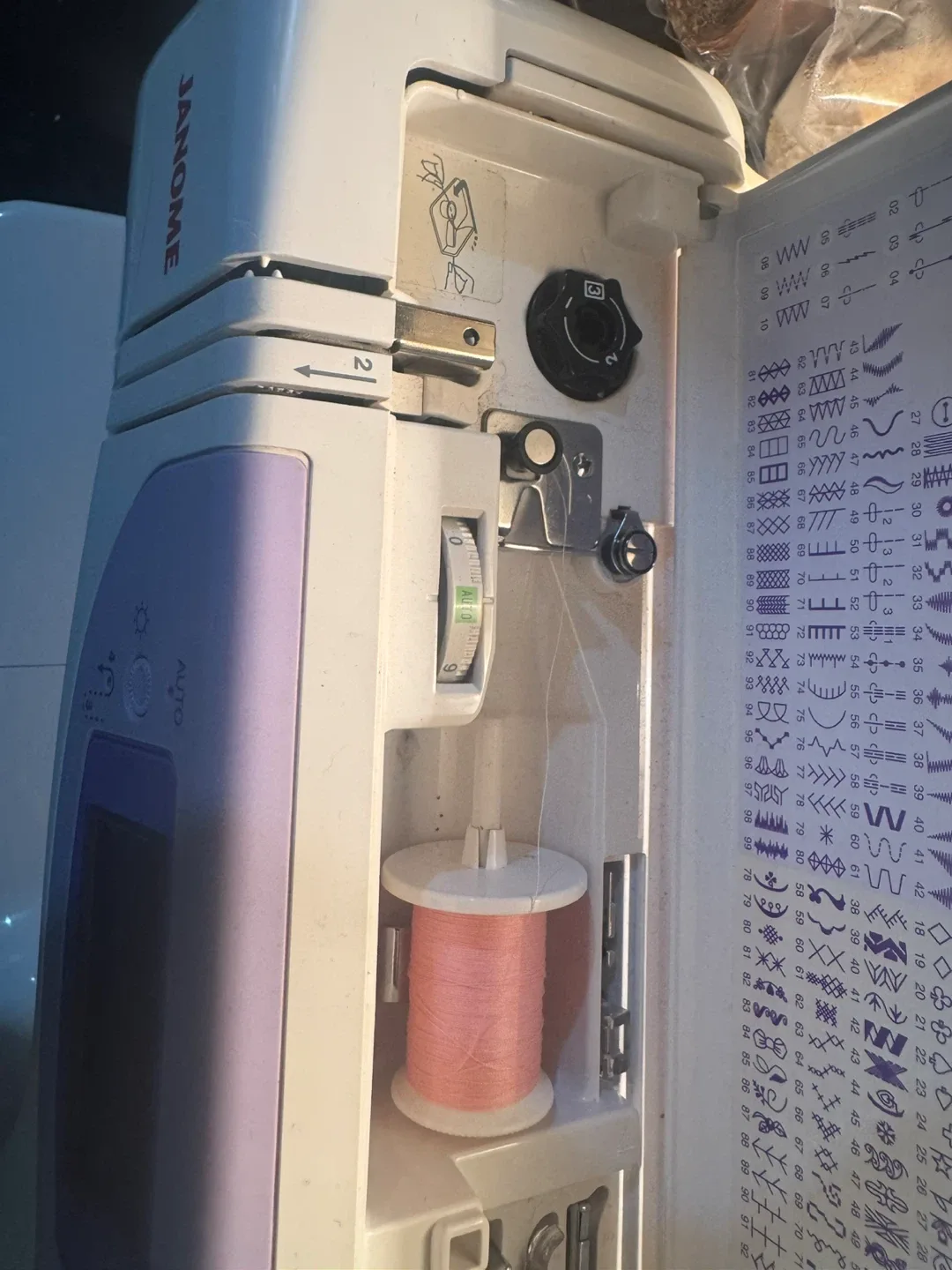 Janome Memory Craft 4900 Sewing Machine image indicator(7)