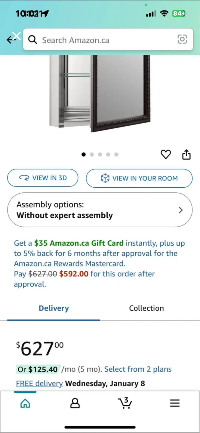 Zenith Framed Mirrored Medicine Cabinet image indicator(2)