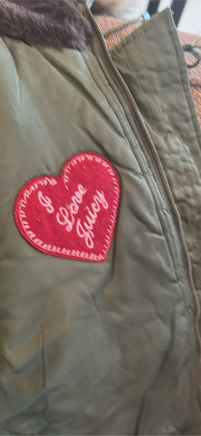 Juicy Couture Olive Green Winter Coat image indicator(2)