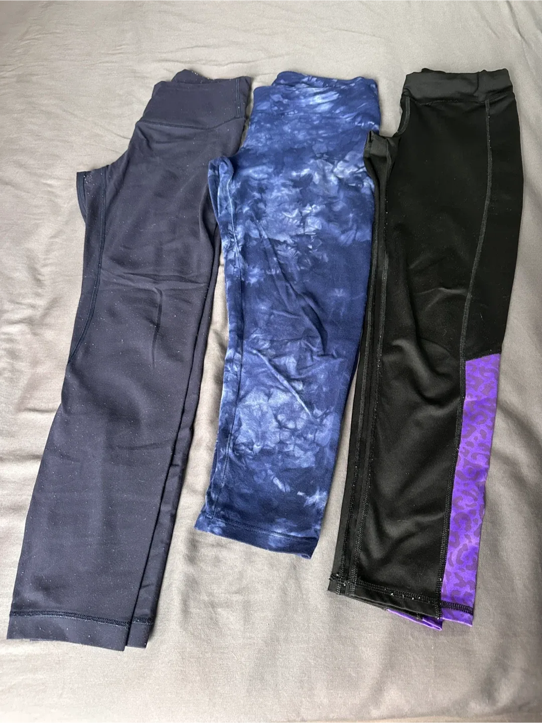 Bundle-3 yoga pants. Lululemon, Old Navy, Karma.
