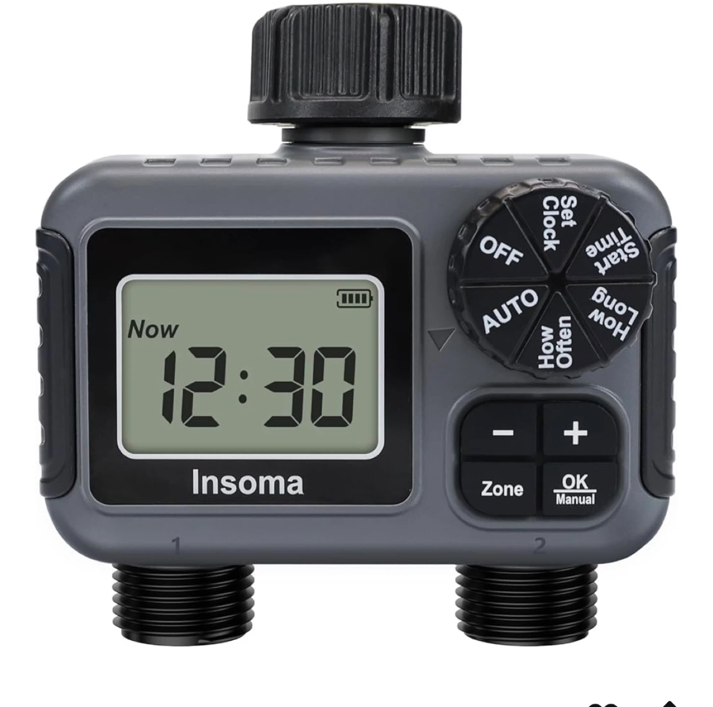 Insoma 2-Zone Digital Water Timer - photo 2