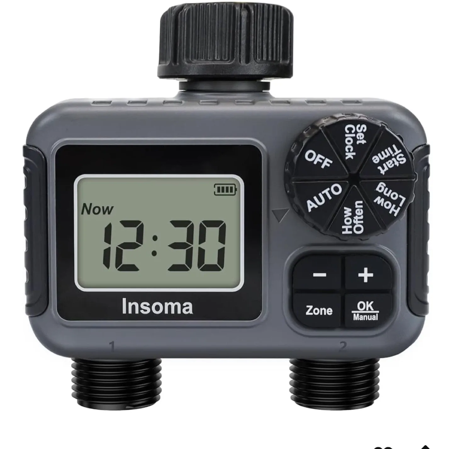 Insoma 2-Zone Digital Water Timer image indicator(2)
