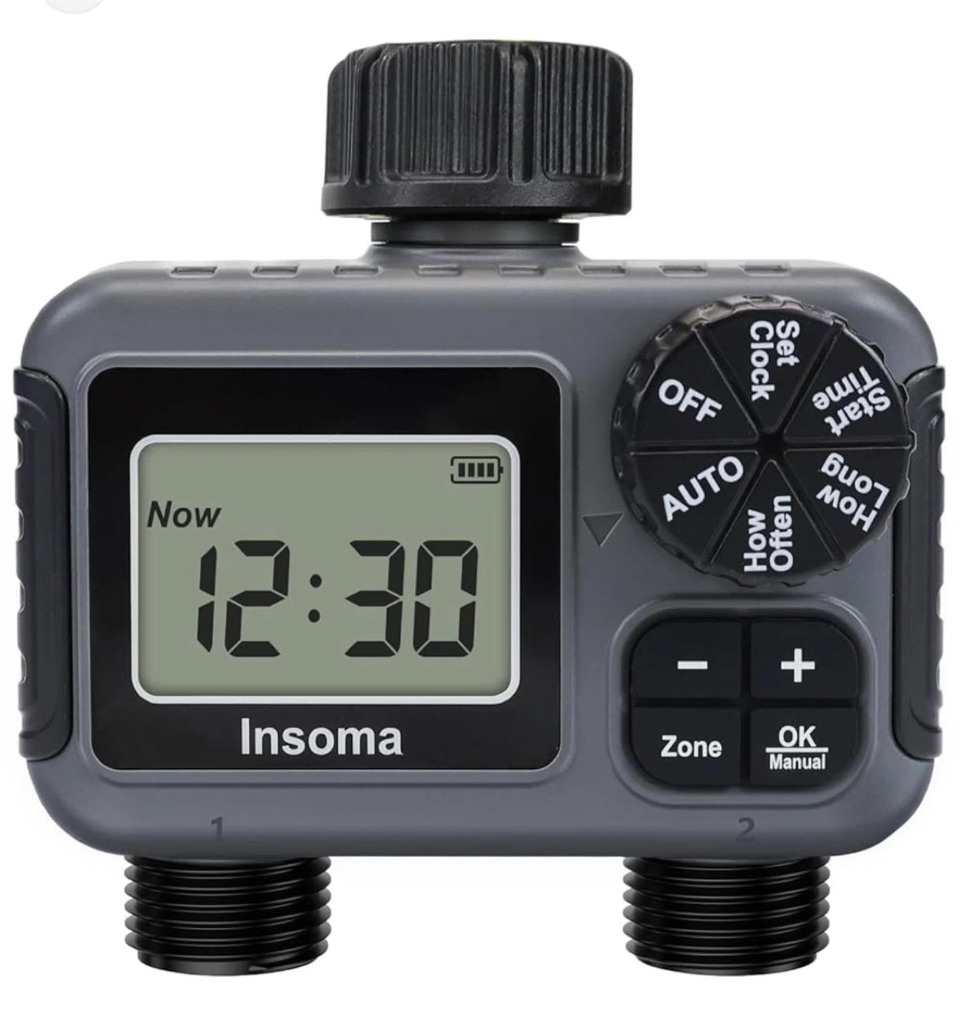 Insoma 2-Zone Digital Water Timer