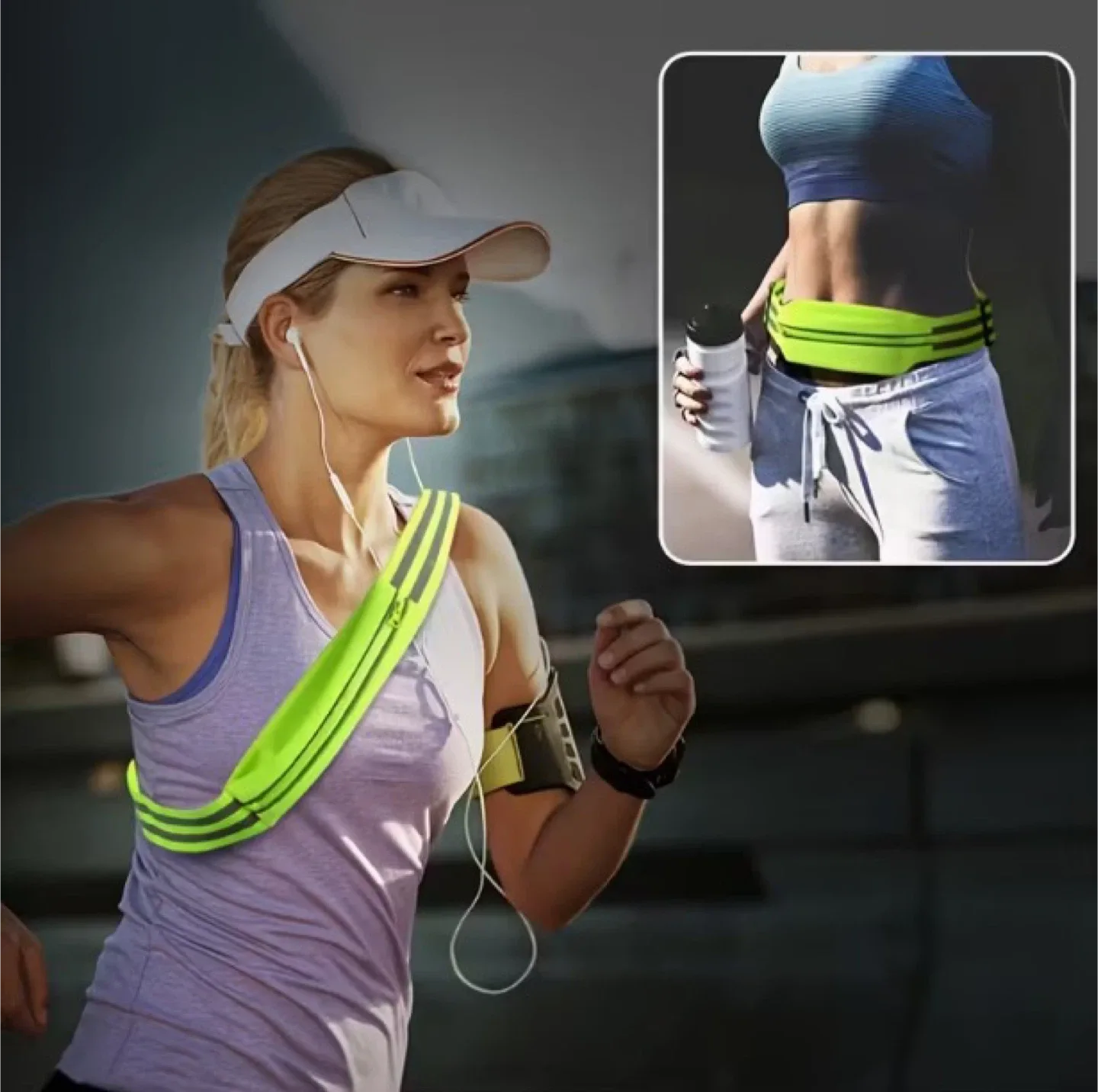 Reflective Running Waist Bag *Brand New, Never Used* image indicator(2)