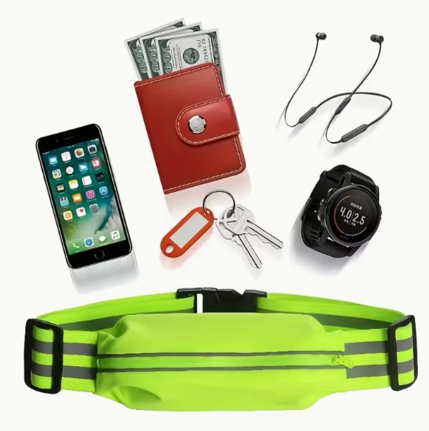 Reflective Running Waist Bag *Brand New, Never Used* image indicator(4)