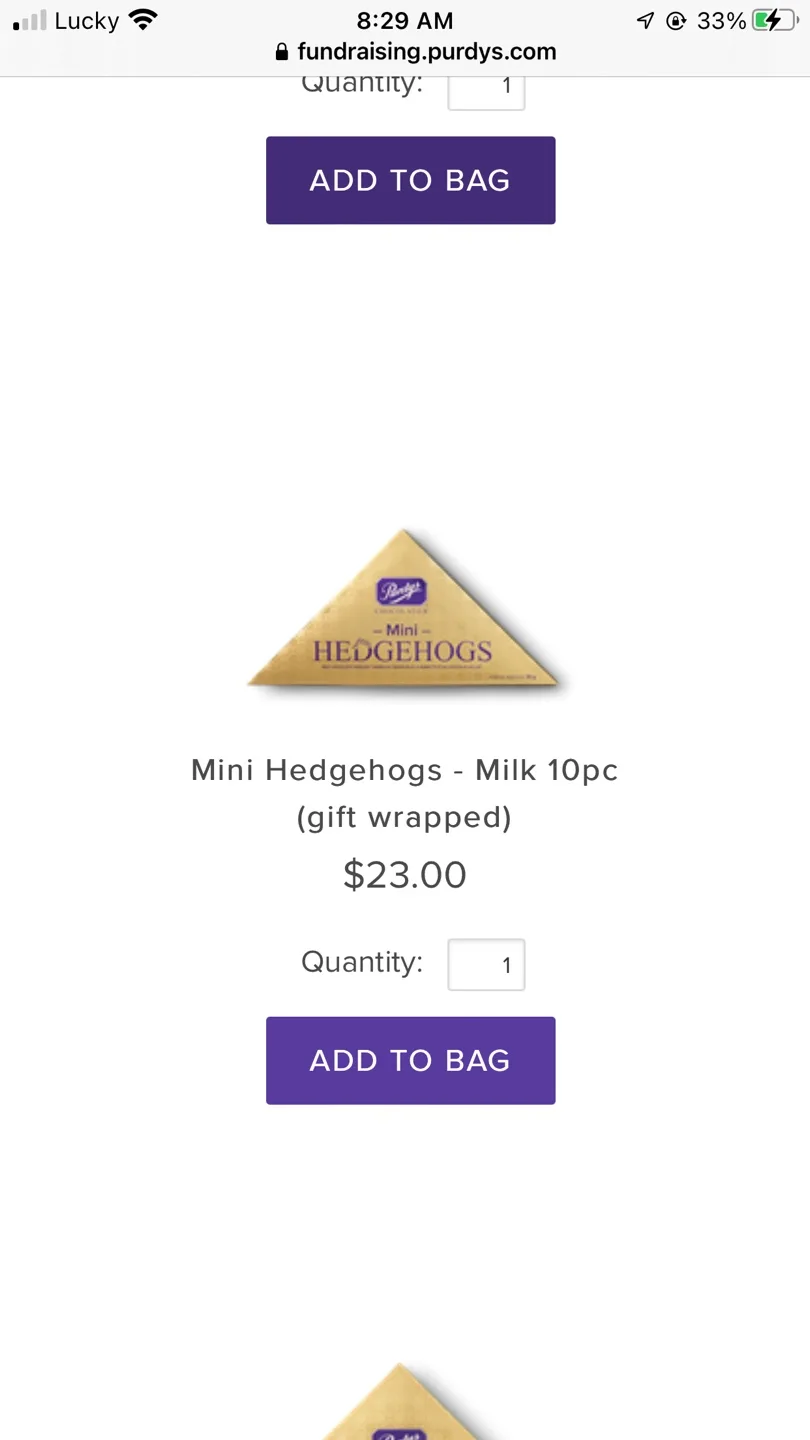 Purdys Chocolates Assorted Favourites 32pc image indicator(4)