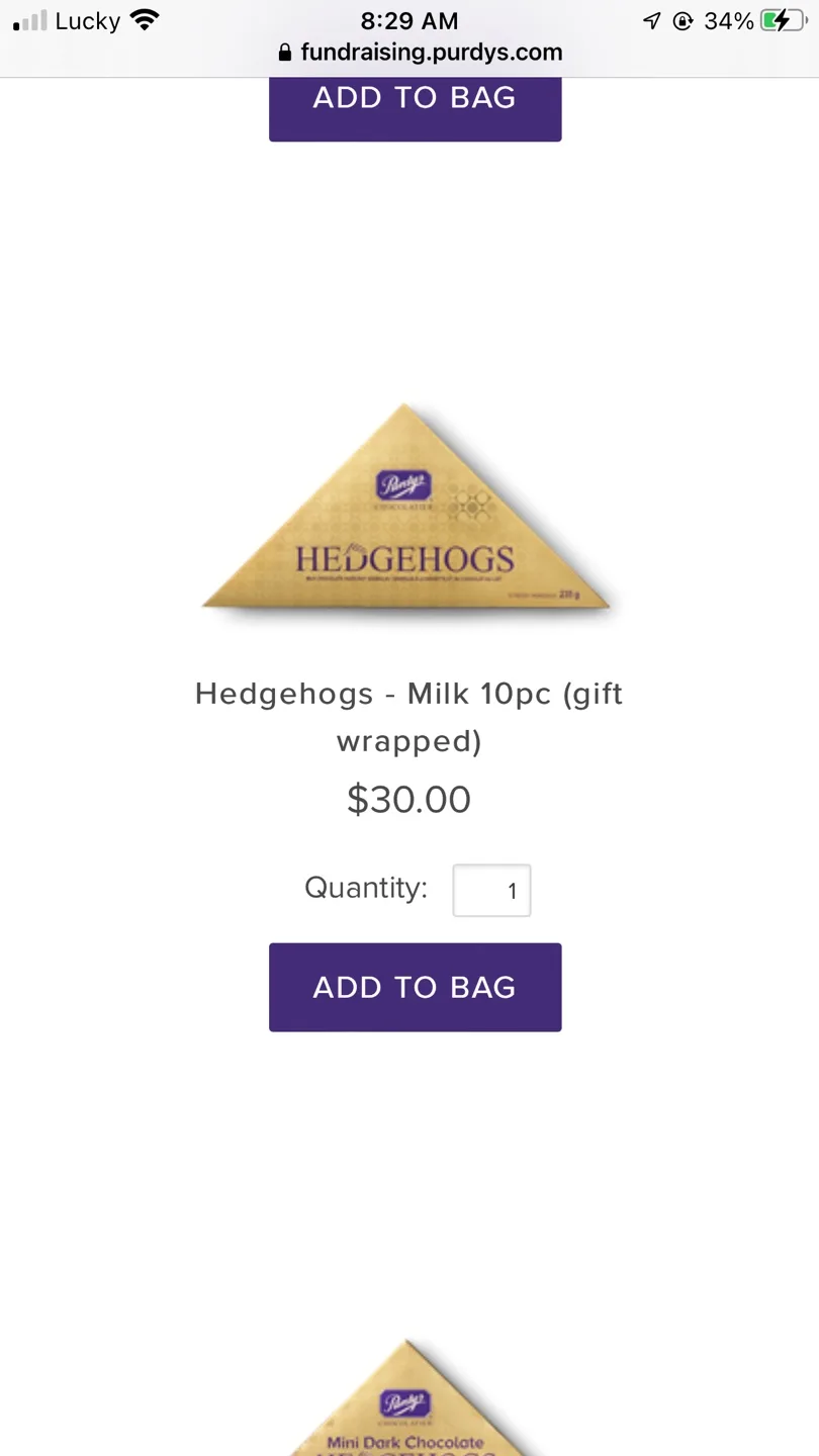 Purdys Chocolates Assorted Favourites 32pc image indicator(5)