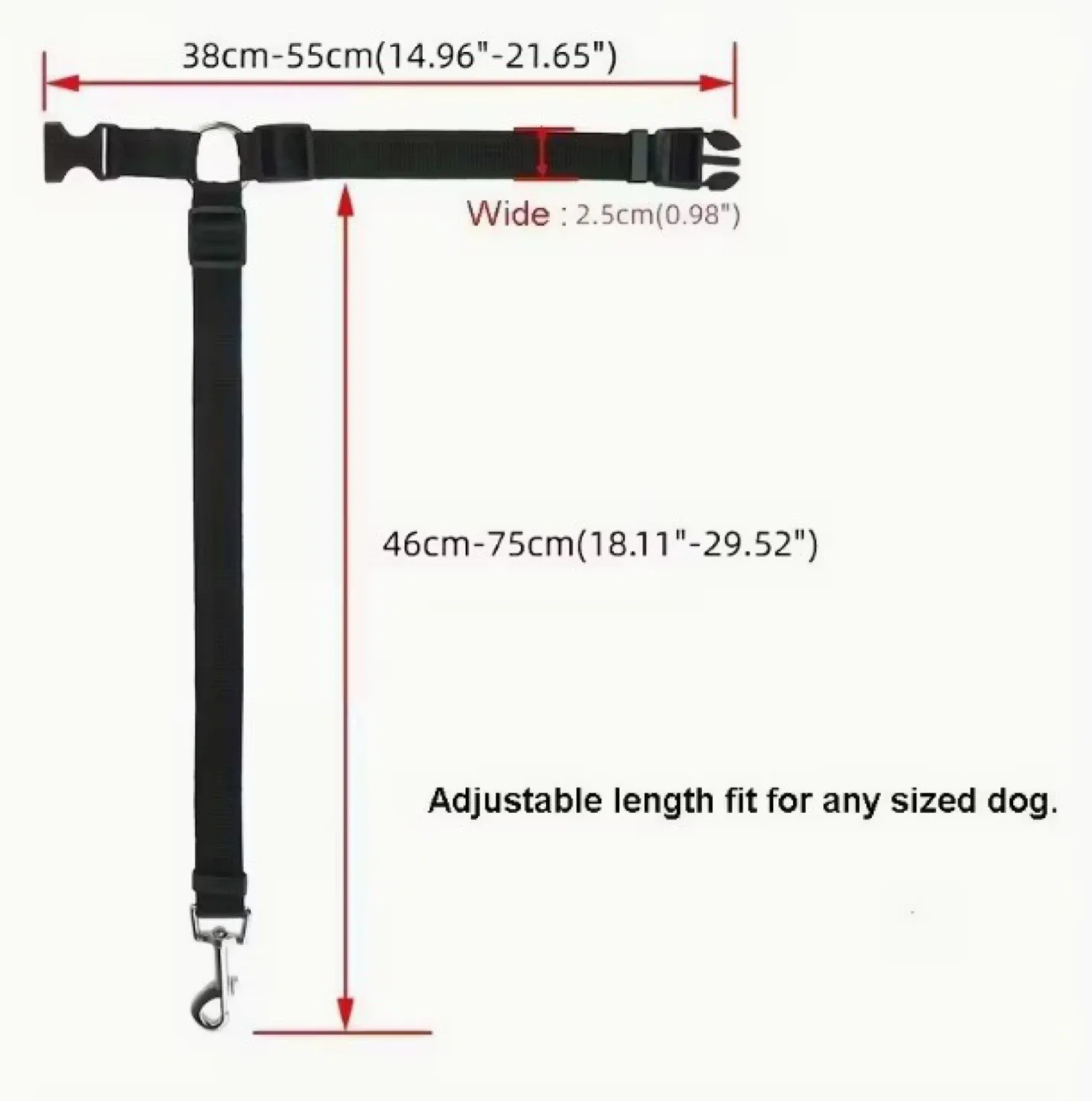 Adjustable Dog Seat Belt Harness *Brand New, Never Used* image indicator(3)